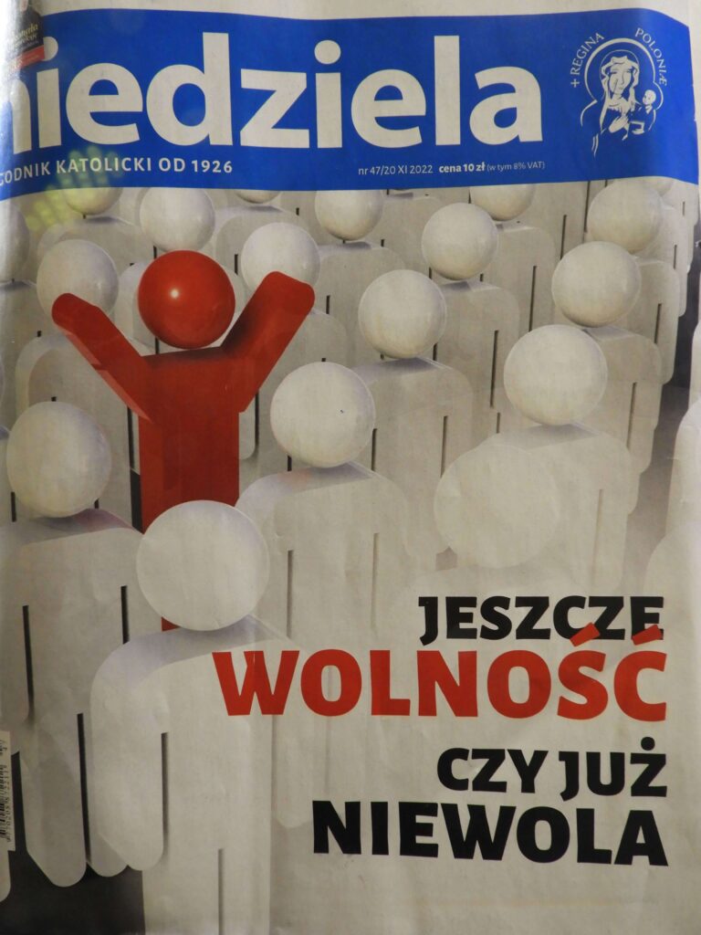 Zdjęcie gazety niedziela